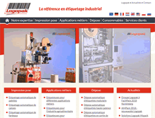 Tablet Screenshot of logopak.fr